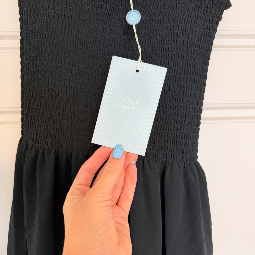 Hill House Black Nap Smocked Maxi Dress - Picture 3 of 5